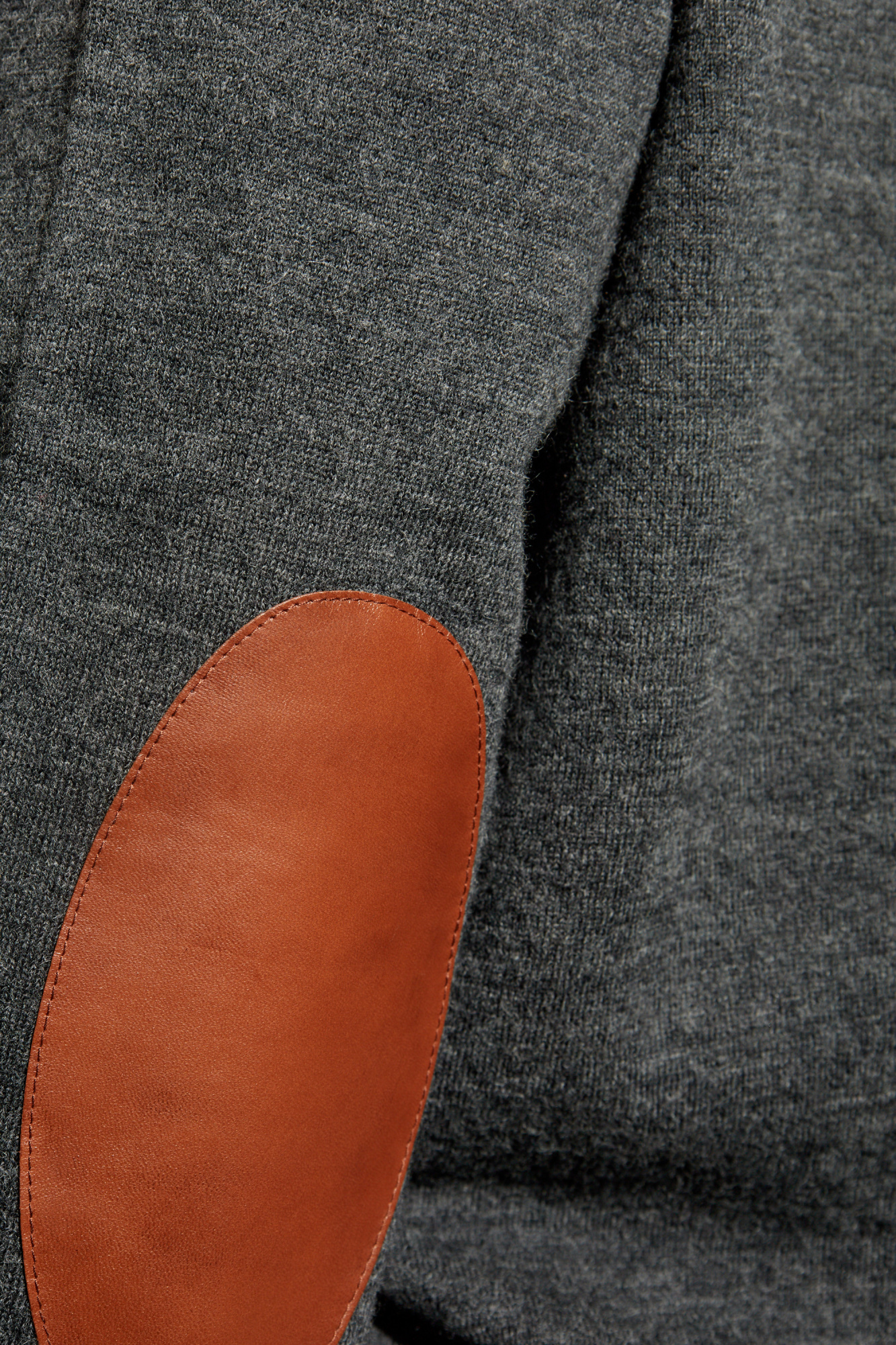 Maison Margiela Cardigan with sewn-on elbow patches | Men's
